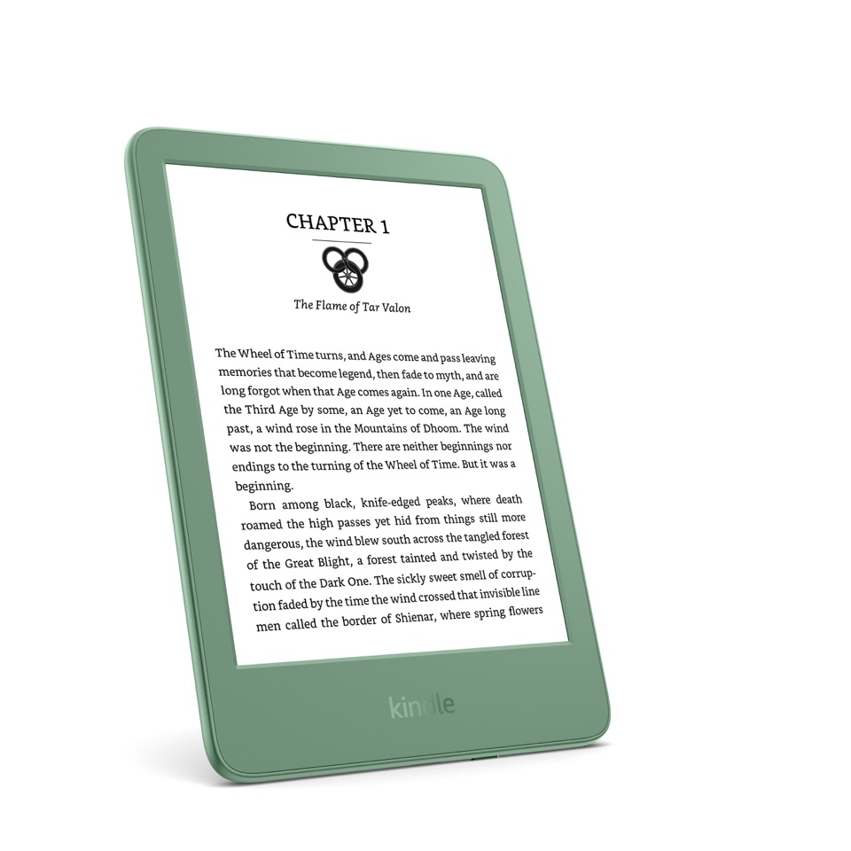Kindle (2024), visuel produit officiel de face.
